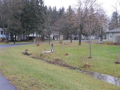 View looking north
