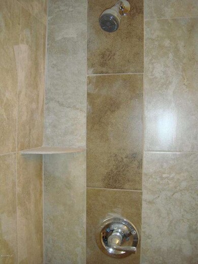 Custom tiled shower