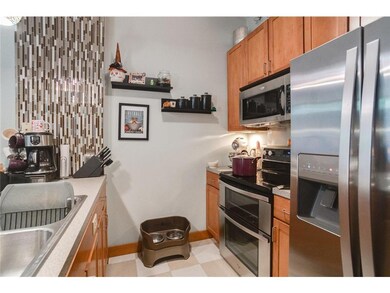 Kitchen has newer stainless appliances and updated