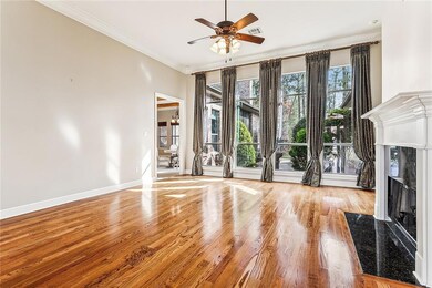 Formal Living Area has Wall of Windows overlooking