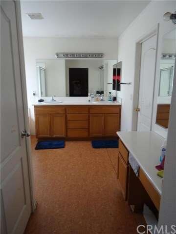 Master bathroom also features a separate dressing/