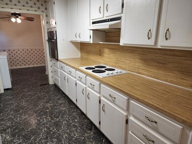 Kitchen with Generous Cabinet Space.