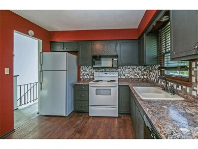 Kitchen with appliances included