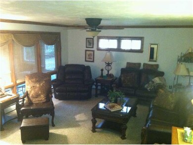 Living Room. Living Room opens up to large screene