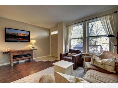 Main floor with new flooring. Big windows bring in