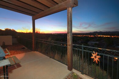Night view from the Patio