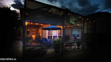 002_Screened Patio at Nightfall