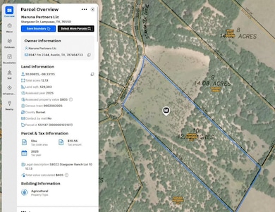 Tract 10 Stargazer Dr, Lampasas, TX 76550 - photo 3
