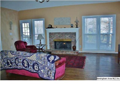 Open great room with 