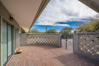 front courtyard