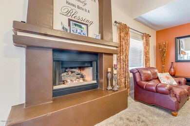 Fireplace in Family Room
