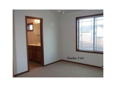 Master Bedroom. Picture is of similar unit.