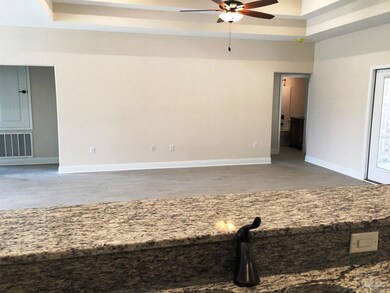 Bar provides additional seating area for meals.