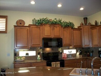 STAGGERED MAPLE CABINETS