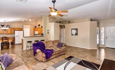 Spacious kitchen is