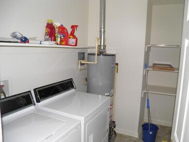 Utility room is very convenient.