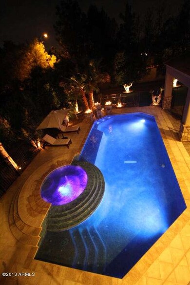Pool View from Balcony