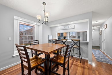 Dining area, breakfast bar area