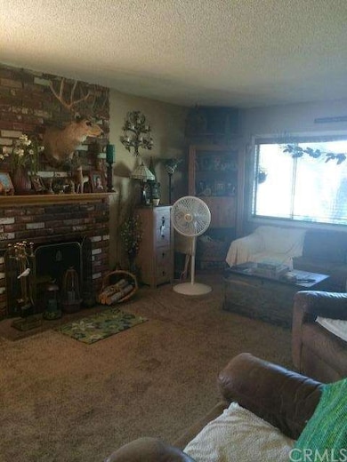 Living room with fireplace