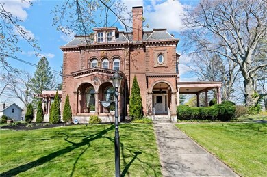 Oscar J. Rathbun Mansion street facing