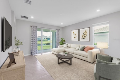 Living Room/ virtually staged