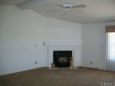 Living room with pellet fireplace
