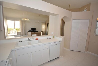 Kitchen with view into Living Area