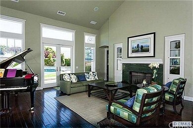 Living room with 20 ft + cathedral ceilings