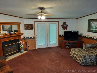 Back patio door for future deck