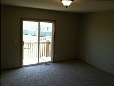 Master bedroom with balcony