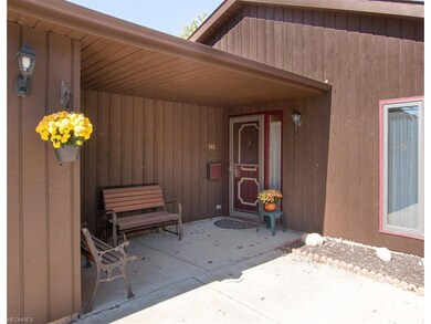 The front porch is welcoming to your guests.