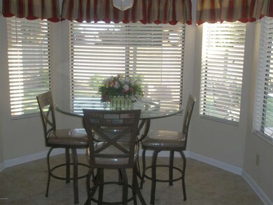 bay window breakfast area