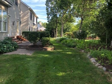4. back patio and gardens