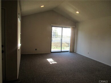 Living Room With Slider To Patio