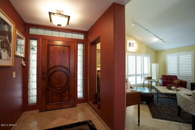 Cherry Wood Front Door
