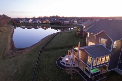 Fully fenced back yard