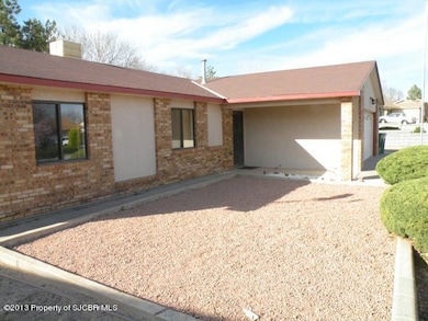 View across front yard