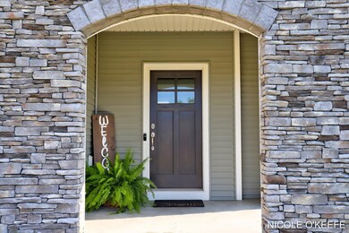 Covered front porch