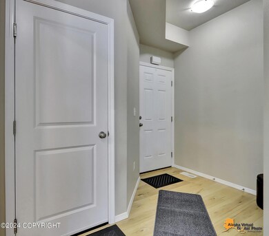 Spacious entry foyer