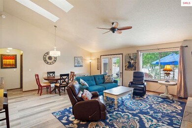 Open entertaining with door to oversized patio