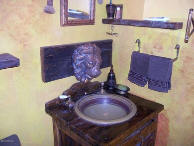 Lion's Head faucet master bath