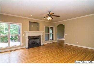 This great room can hold plenty of furniture!