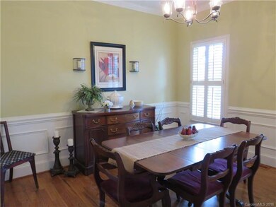 Bright and inviting formal DR, with HW floors, pla