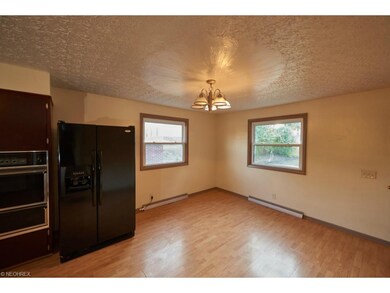 Space for a table in the kitchen