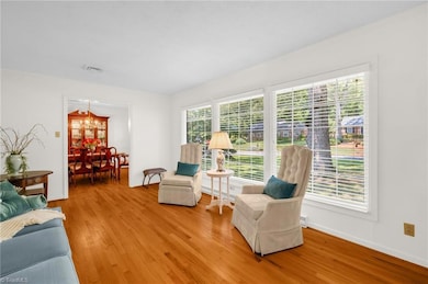 Gleaming hardwood floors. . .