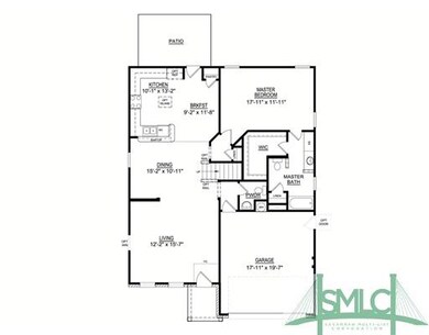 1st Floor Plan. The McKinley 1st floor features se