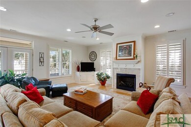 Large Great Room with gas fireplace.