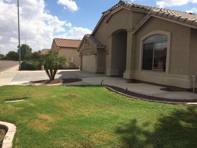 Grass in front