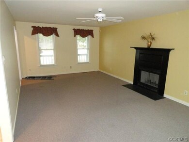 Large Family Room with Fire Place