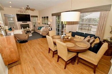 9' Ceilings throughout the home.  Dining/Family Ro
